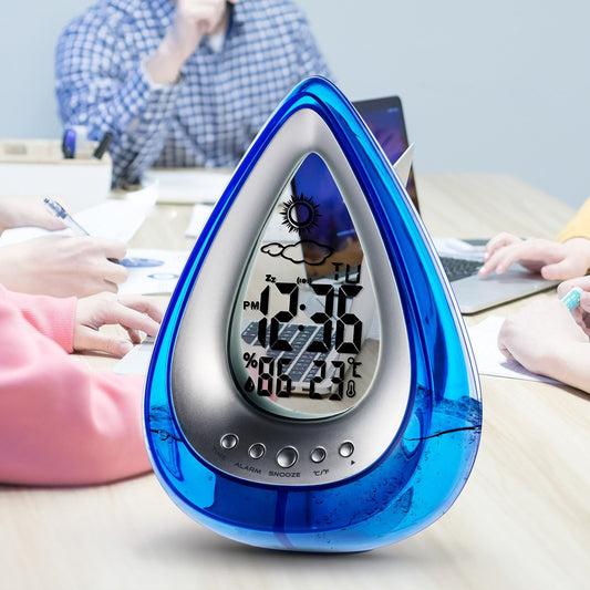 (Copy) Drop Shaped Digital Alarm Clock - Modern LED Display
