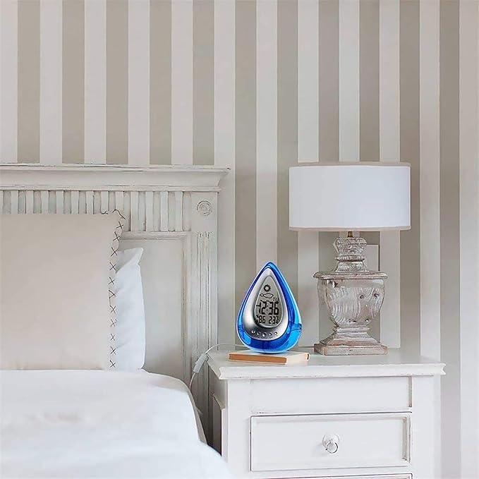 (Copy) Drop Shaped Digital Alarm Clock - Modern LED Display